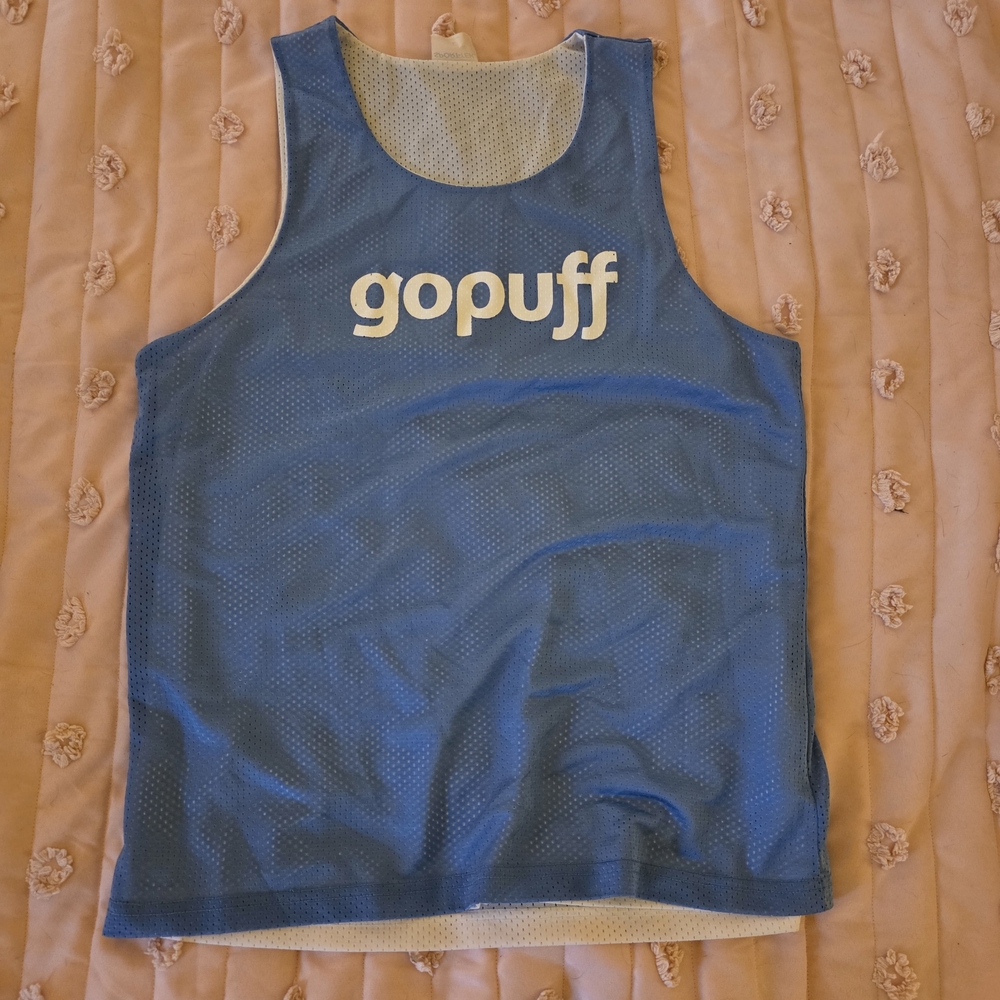 Sport-Tek Blue Mesh Athletic Tank